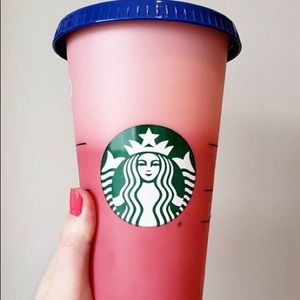 Starbucks PINK color changing up